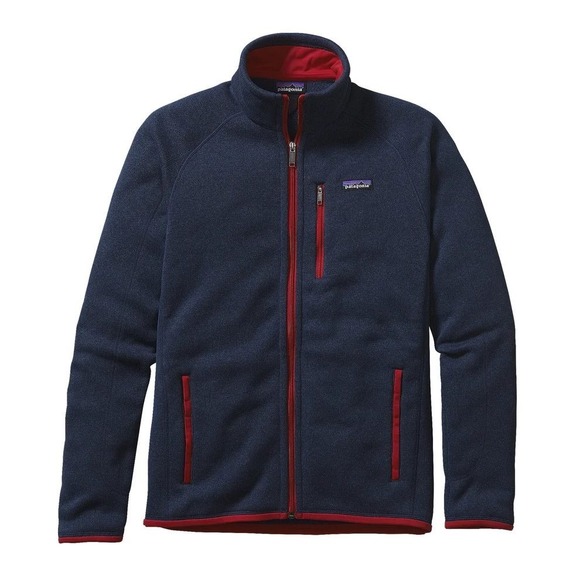 Patagonia Other - Patagonia Men's Performance Better Full Zip Sweater Jacket Blue Size Large